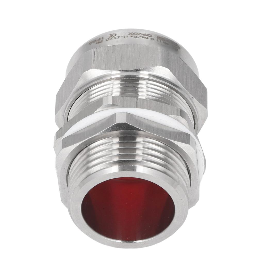 Cable Gland Connector IP66 Water Proof Dual Sealing 304 Stainless Steel Cable Clamping Gland Protect
