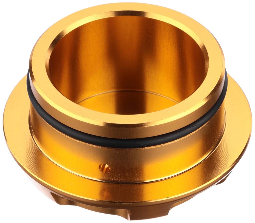 Kitaco 588-1820170 Aluminum Frame Cap Set (Gold), Rebl 250 (MC49), CB400SF (NC42), CB400 Super Bordeaux (NC42), etc