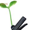 20/30/50Pcs Funny Bean Sprout Hair Clip Set Spring Design Anti-slip Realistic Style Green Plant Hairpins Hair Accessories