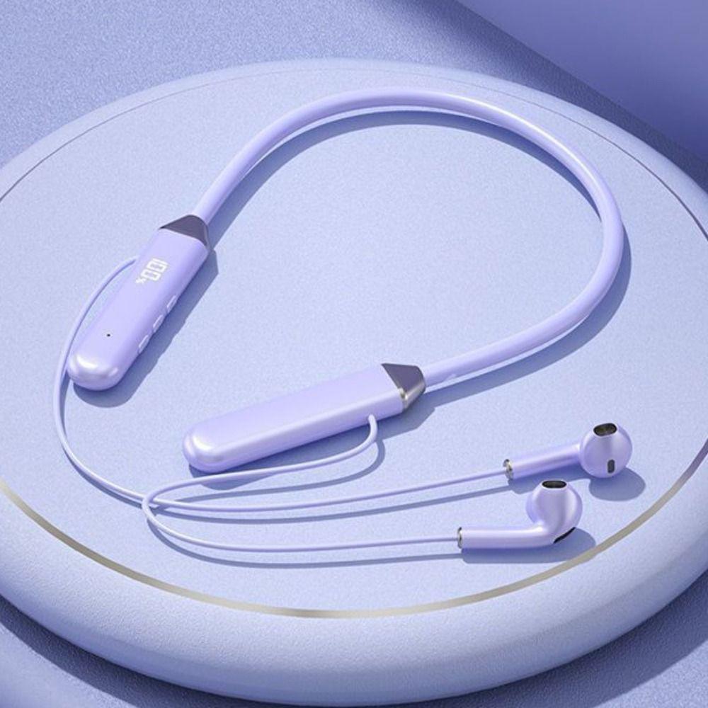 With Microphone Bluetooth Earphone Waterproof Neckband Headphones Wireless Headphones  Phone