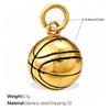 Luxury 3D Landmark Pendant Cocktail Glass Ornament