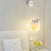 Little Bear Children's Room Pendant Lights LED Minimalist Chandelier Nordic Home Decoration Bedroom Bedside Hanging Lamp Fixture