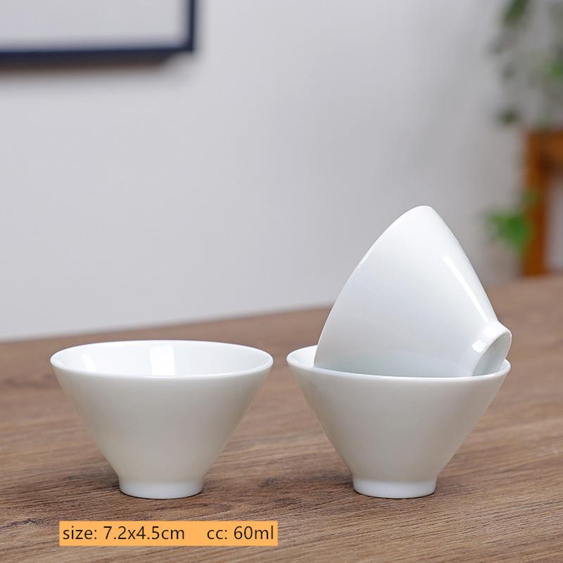 3pcs Customized Celadon Teacup Chinese Ceramic Tea Cup Set Household Small Tea Bowl Master Cup Traditional Tea Accessories