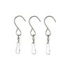 Swivel Hooks Clips Heavy Duty Durable 1/5 Pcs for Hanging Wind Spinners Crystal Twisters Patio Porch Decoration
