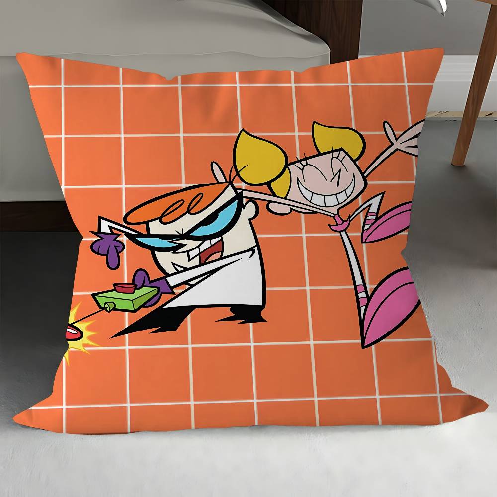 Dexters Labor Didi Büro Kissenbezug Auto Kissenbezug 45X45CM Lendenkissenbezug Sofakissenbezug