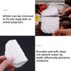 4Pcs/Set PVC Soap Saver Drain Soap Pad Environmental Protection Mildew Proof Soap Holder for Kitchen Portable Bathroom Soap Dish