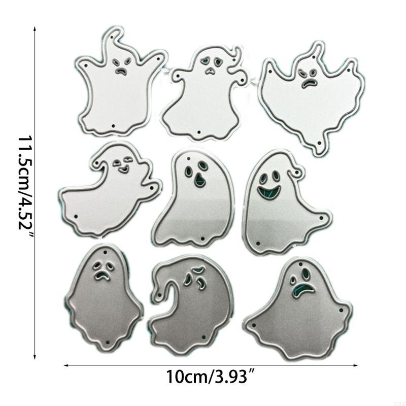 Metal Cutting Dies Carbon Steel Halloween Stencils for Card Making Album Decor X3UC