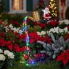 Christmas Solar Stove Lights Garden Lawn Decoration Christmas Water Kettle For Garden Lawn Water Ornaments Outdoor Decor