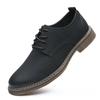 Men's Shoes Spring and Autumn Trendy Shoes 2025 New Korean Version Versatile Breathable British Youth Trend Lace-up Casual Leather Shoes Men