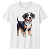 Greater Swiss Mountain Dog Art TShirt Dog Pet Birthday Gift For Him And Her