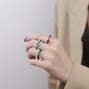 Lindon Classic Copper Alloy Ring Ladies Jewelry Wedding Promise Party Gift