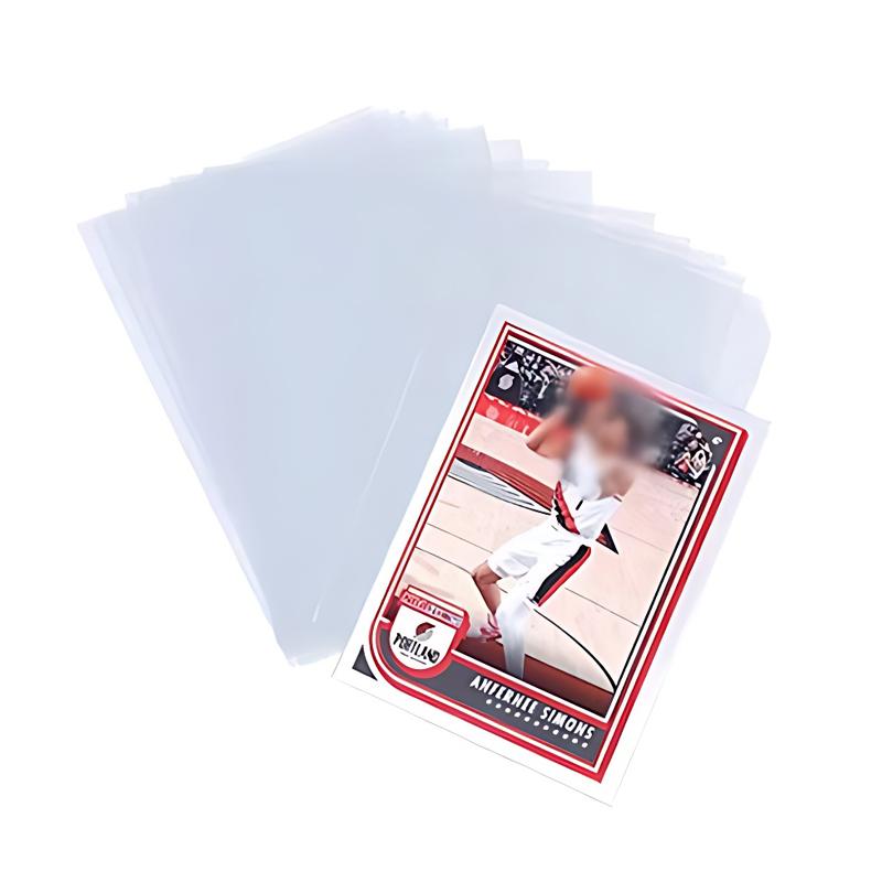 1/2 Packungen 65*90mm Kartenhüllen Staubdicht Transparent Barriere für Sportstar-Karten Kpop Idol Bildkarten Aufbewahrungszubehör ZYF