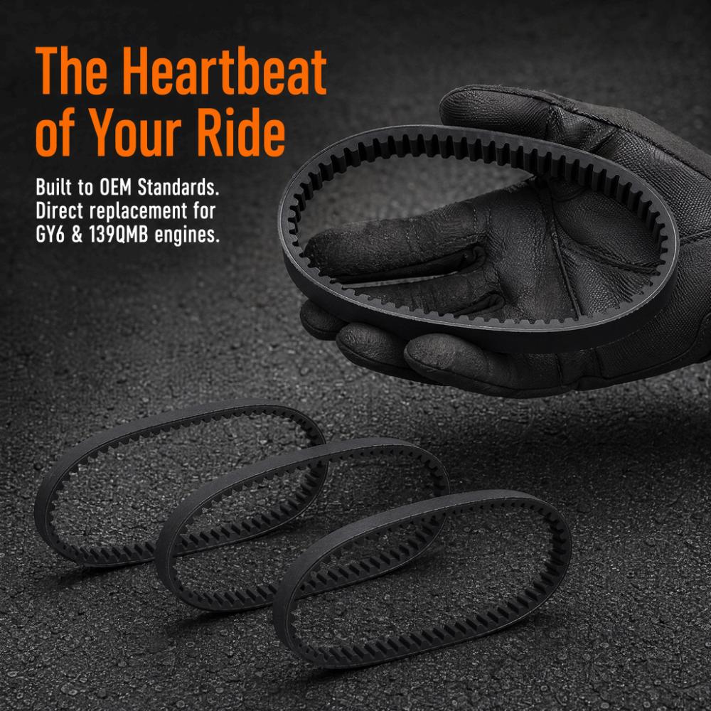 669-18-30 Transmission Belt for GY6,/QMB/QMA 139/4 Stroke Engines Power Transmission Fix