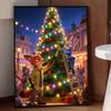 Disney Diamond Art Painting Kit 5D Diamond Painting Christmas Tree Dot Art Gemstone Crystal Art Paint Diamond Home Wall Decor