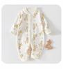 Pure Cotton Baby Romper - Boneless Infant Jumpsuit for Spring & Autumn