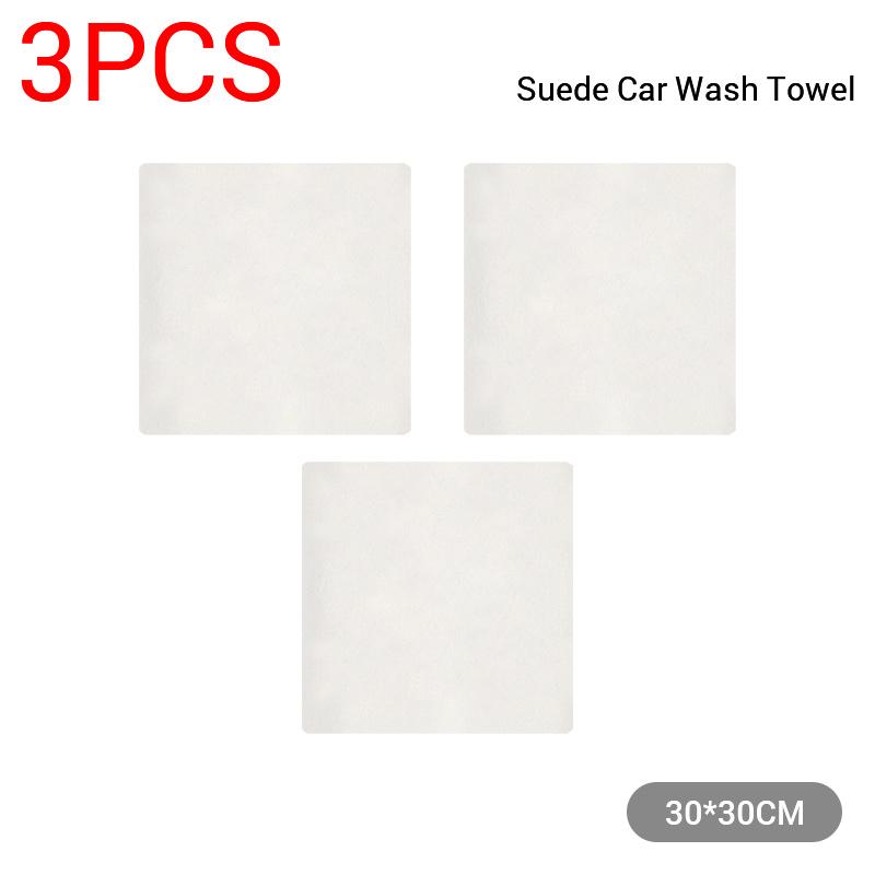 Car Care Cleaning Towel Natural Sheepskin Quick Drying Cloth Super Absorbent Washing Towels Car Wash Tool Accessories
