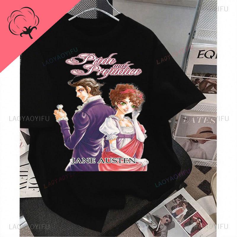 

Pride and Prejudice Movie T Shirt Unisex Women Hot Sale Cotton Short Sleeve Graphic T Shirts Vintage Casual Fashion Gothic Clothes S