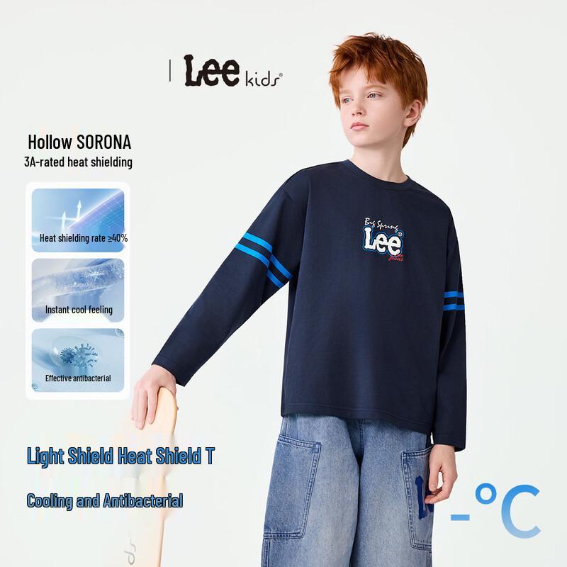 LeeKids 3A Cooling Anti-bacterial Loose Fit T-shirt 160_plus