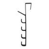 No-Punch Door Hook Clothes and Hat Rack for Dorms and Closets