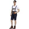 Germany Munich Men's Oktoberfest Cos Beer Costume Stage Costume, Men's Overalls Halloween Costume