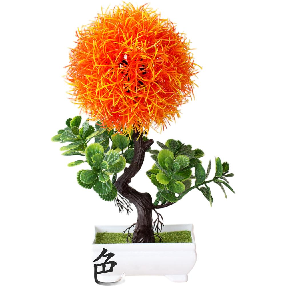 Artificial Goldfish Plant Fake Potted Flower For Home Decor Indoor Desktop Plants Artificial Flower Home Decoration