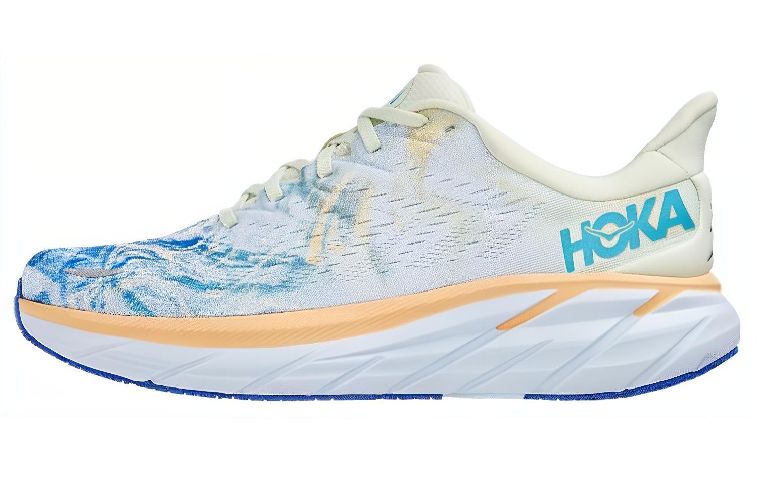 HOKA ONE ONE Clifton 8 Wide Белый Синий 1121374-TGT 40.5