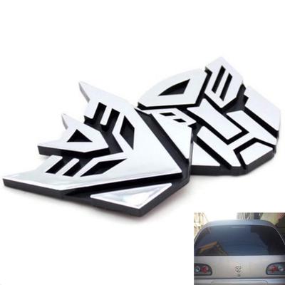 Super Cool Car Styling 3D Automobilių lipdukai Cool Autobots Logo Transformers Ženklelio emblema Uodegos lipdukai Automobilių apdaila