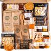 Mega Gift Set Large Basket Box Polish Tea Coffee Honey Lemon Syrup