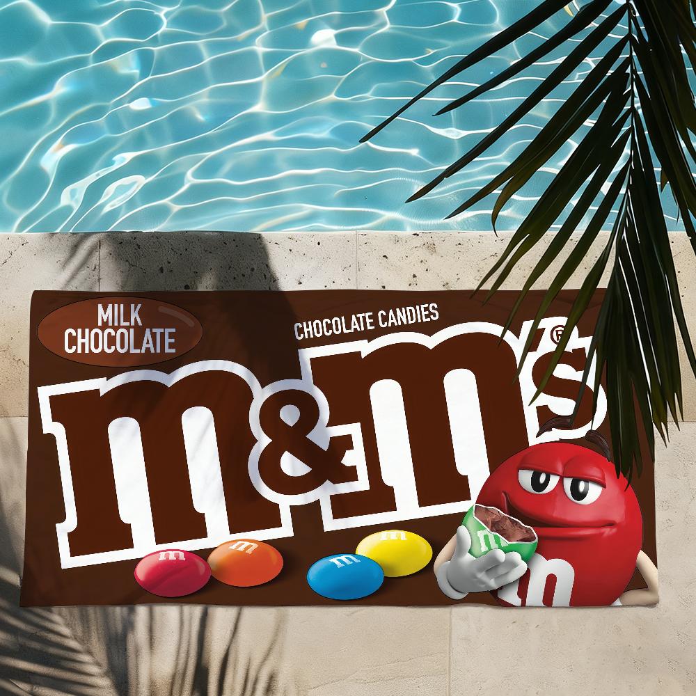 Candy M-M&M's-S Sweet Towel Shower Sauna Travel Spa Quick Dry Gym Accessories Soft Large Beach Towels