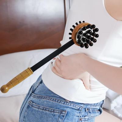 Back Knock Massage Hammer Wood Handle , and Soreness Body Relaxation ,Improve Function