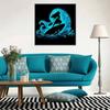 DIY Diamond Painting Round Diamond Motana, Riding The Wind and Breaking The Waves Full Diamond Mosaic Home Decoration Painting Cross Stitch Kit