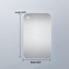 Non-Slip Stainless Steel Cutting Board - Large, Anti-Mold & Antibacterial, Thickened for Durability