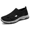 Women's Summer Breathable Casual Velcro Shoes - Soft Sole, Comfortable for Middle-Aged & Elderly Mothers