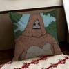 SSassy the SasquatchS Cushion Cover Reversible Soft Durable Pillow Cover Home  Car MultiScene Use for Daily Comfort