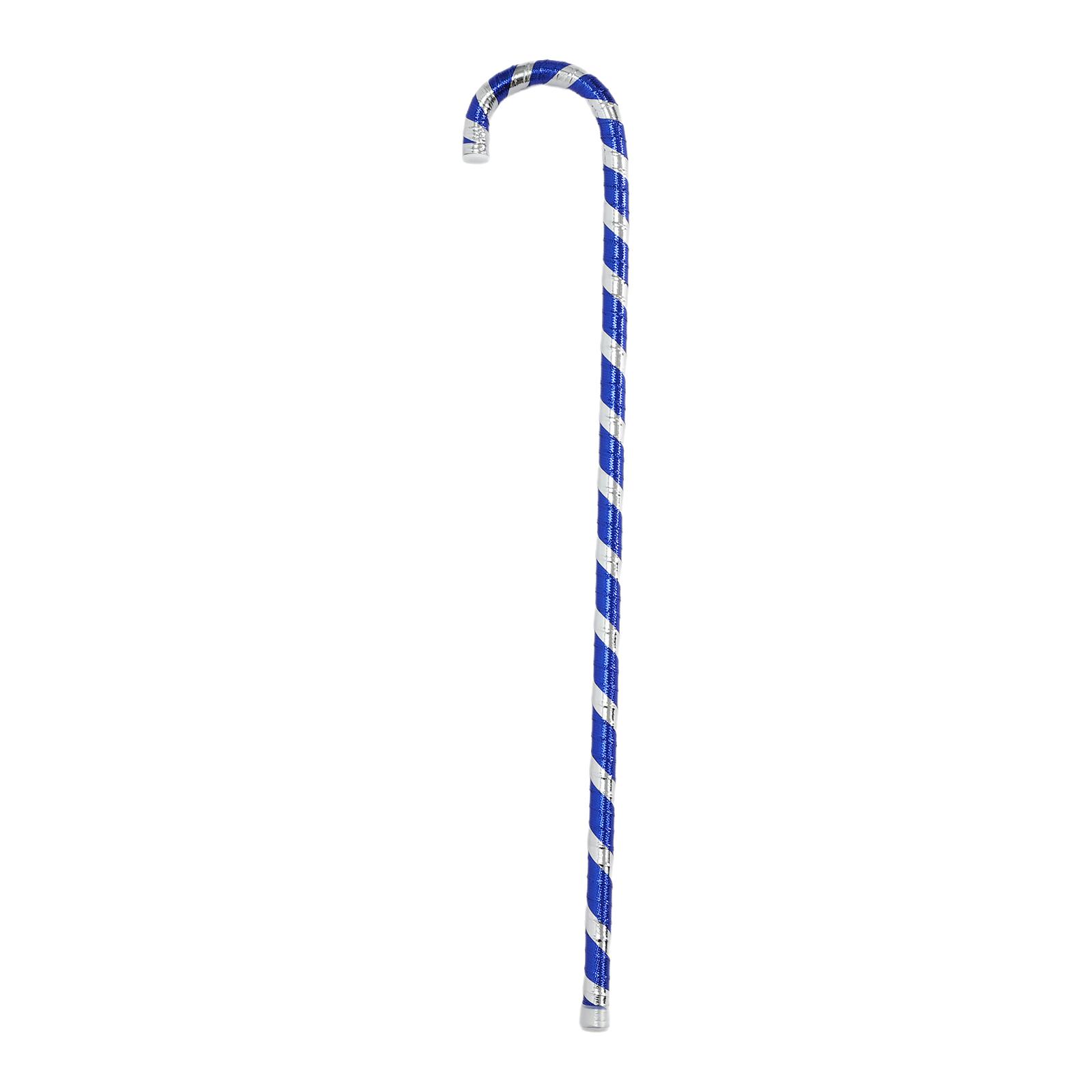 

60cm Dance Cane Crutch Walking Stick Halloween Trick Party Magician Wand for Adult Kids Jazz Belly Dance Stage Performance Props One Size