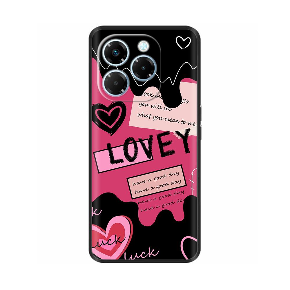 Note 40X 5G Silicone Case For Infinix Note 40X 5G Case Cute Cartoon Painted Cover for Infinix Note40X 5G X6838 Phone Shell Funda