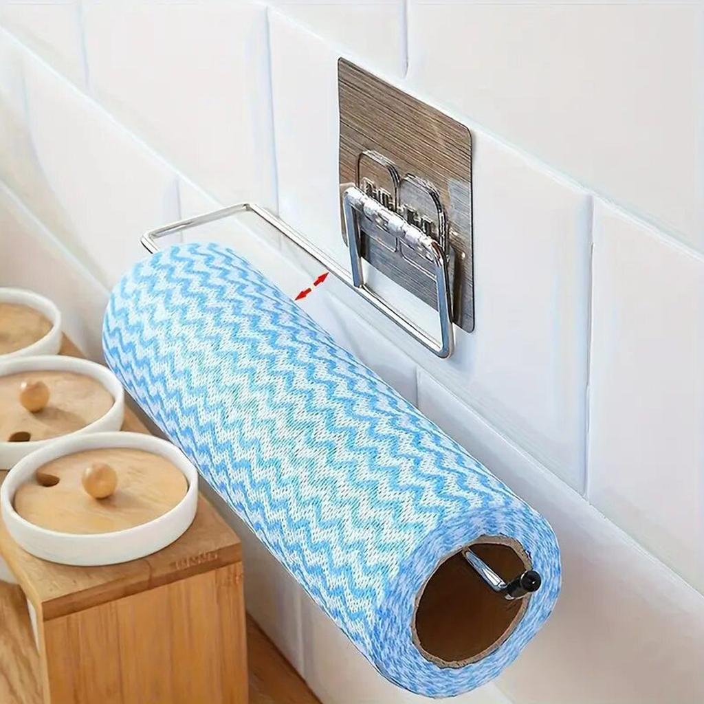 Adhesive Toilet Paper Holder for Bathroom Kitchen Organizer Towel Roll RackHanging Storage Stand Napkin Dispenser WC Acssories