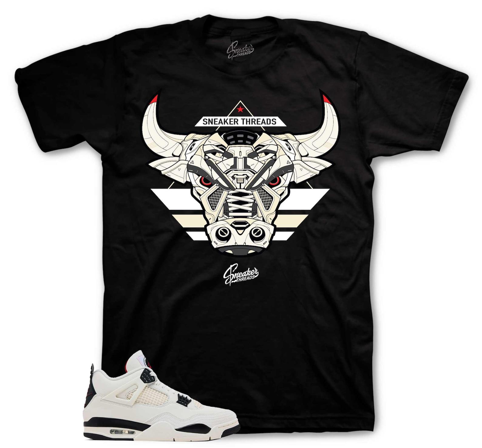 Shirts To Match Retro 4 Flight Club Sail - War Bully Shirt XL