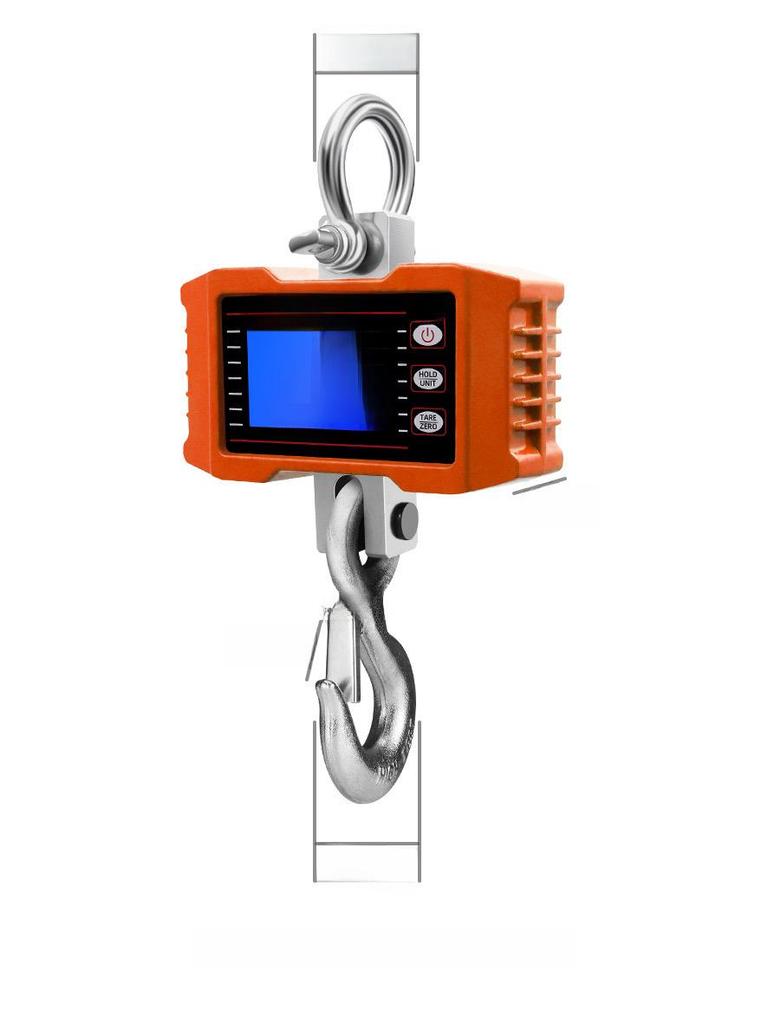 Bilancia Elettronica per Gru e Gancio per Impieghi Gravosi 1000 kg - Bilancia Portatile a Sospensione 1T