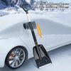 Snow Shovel Lightweight Foldable Snow Shovel Car Trunk Compact Portable Snow Shovel with Non-Slip Grip Snow Removal Tool
