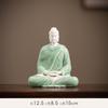 Statua di Buddha Buddha Sakyamuni Statuetta Buddha Tathagata Lampada Ceramica Cerchio Soggiorno Per Incenso Portico Decorazione Casa