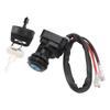 ATV Ignition Key Switch 4 Pin Enhanced Performance Ignition Starter Switch with Keys Replacement for Polaris Xplorer