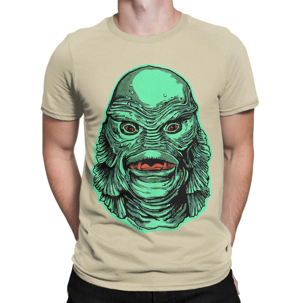 Ccreature From The Black Lagoon Gill Unisex Novelty 100 Cotton TShirt Ccreature From The Black Lagoon Tees Tops For Unisex