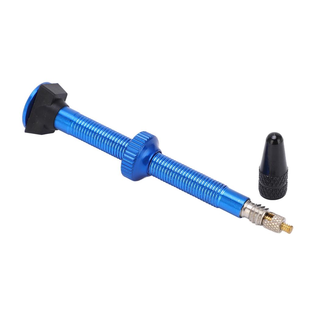 2pcs 60mm Tubeless   Valve Stem Lightweight Alloy Valve Stem for Mountain Road Bike