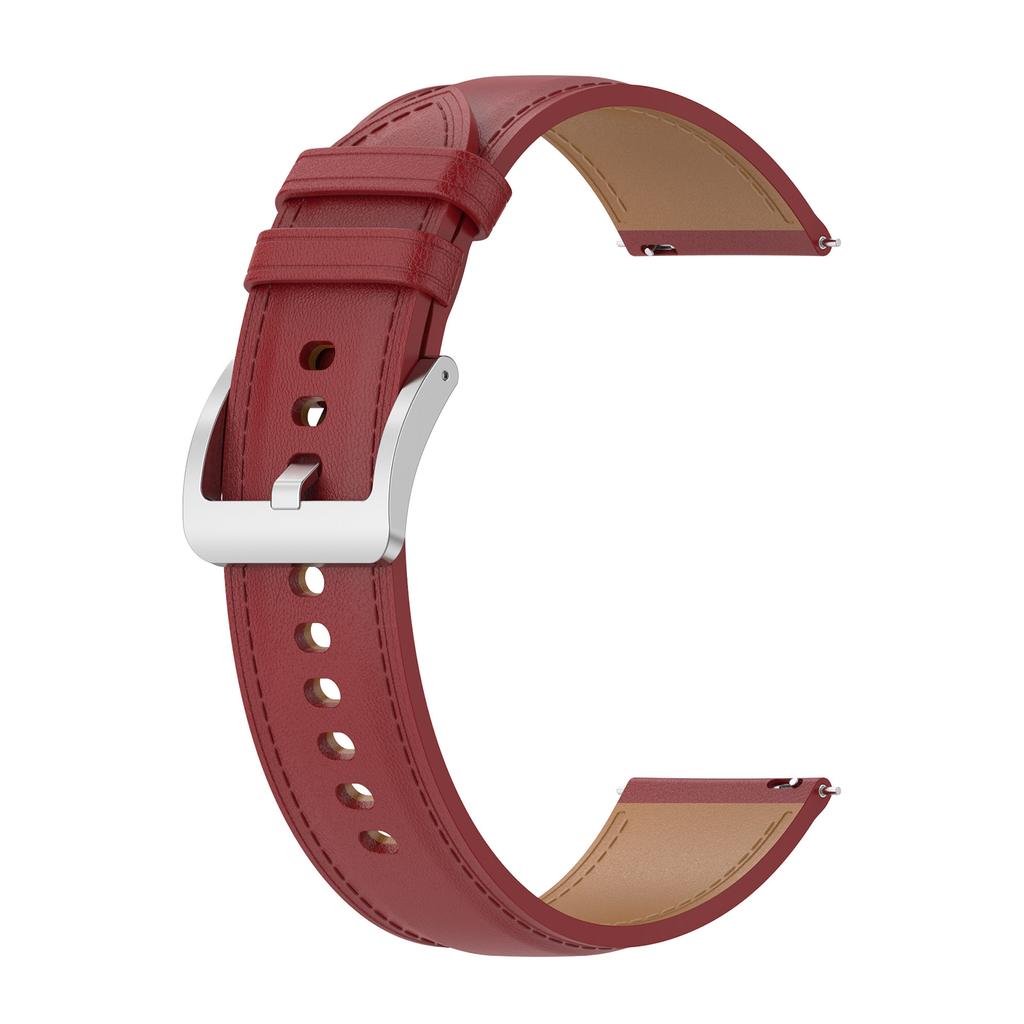 PU Leather Adjustable Wrist Bracelet Watch Strap Belt for 22mm Width Smartwatch