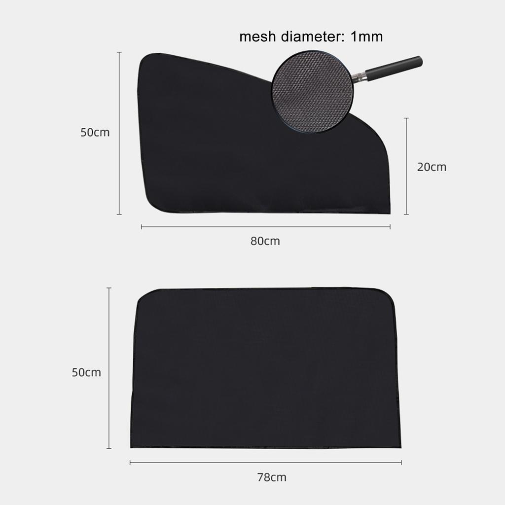 Car Sunshade   Magnetic Mesh Curtain, Shading and Cooling, Effectively Sun Conservation, Lower Temperature and Fuel Consumption for a Comforta