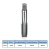 2ks HSS 18 mm x 1,5 Metrický kužel & Závitový závitník Pravý závit M18 x 1,5 mm Sada rozteče