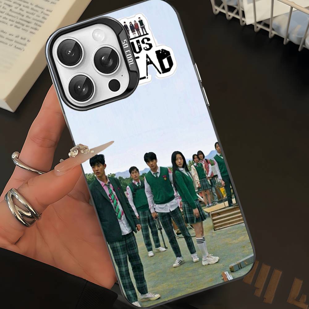 Horror TV All Of Us Are Dead Phone Cases For IPhone 17 16e 15 14 13 12 11 Plus Pro Max ProMax Colorful Covers
