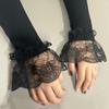 Lace Flower Sun Protection Arm Sleeves Sun Protection Ice Silk Arm Sleeves  Clothes Accessories