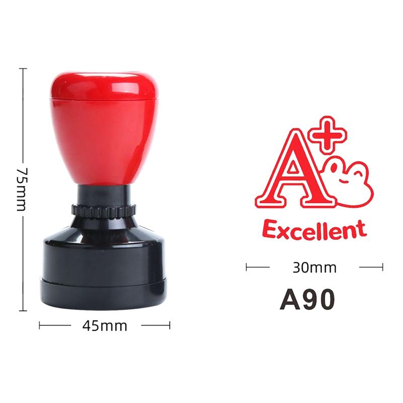 1PC Cute Reward Stamp Teacher Encourage Stamp Emoticons Seal Stamp Award Praises Stamp DIY Scrapbooking Seal School Supplies ZYF